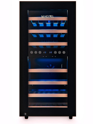 Купить Винный шкаф Meyvel MV33-KBF2 черный  5343816. Характеристики, отзывы и цены в Донецке