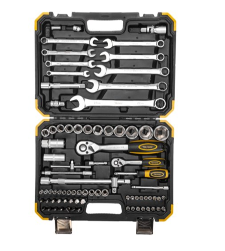 Купить Набор инструментов Kranz KR-66-6682  9119657. Характеристики, отзывы и цены в Донецке