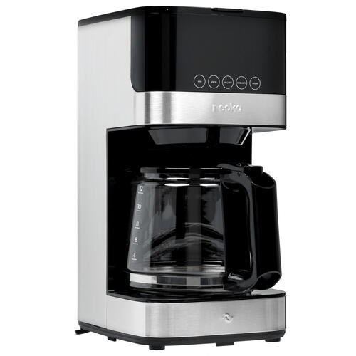 Купить Кофеварка капельная Reoka RKCM-1500S черный  5050299. Характеристики, отзывы и цены в Донецке