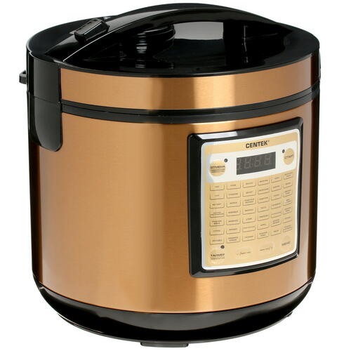 Купить Мультиварка Centek CT-1495 Ceramic золотистый  8164593. Характеристики, отзывы и цены в Донецке