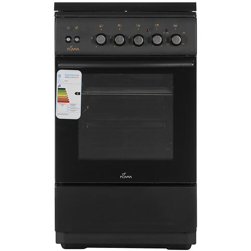 Купить Комбинированная плита Flama L RK 23-126 черный  5305311. Характеристики, отзывы и цены в Донецке