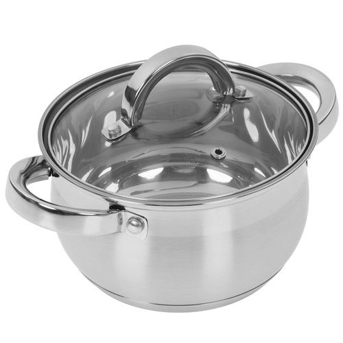 Купить Кастрюля Appetite Elisa JL03193 1.8 л 16 см серебристый  9294698. Характеристики, отзывы и цены в Донецке