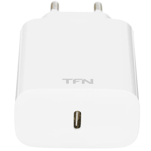 Купить Сетевое зарядное устройство TFN RAPID Type-C PD 20W белый  4820264. Характеристики, отзывы и цены в Донецке