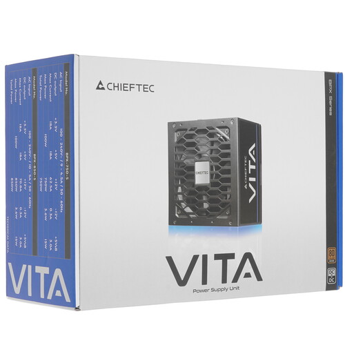 Купить Блок питания Chieftec Vita 850W  9166040. Характеристики, отзывы и цены в Донецке
