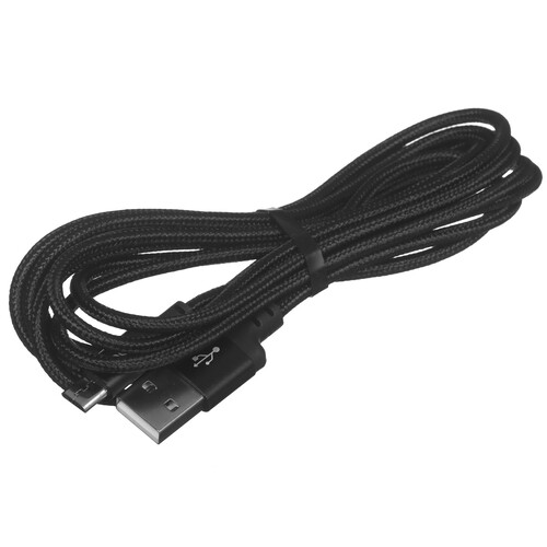 Купить Кабель круглый Hoco micro USB - USB 2.0 Type-A черный 2 м  5470814. Характеристики, отзывы и цены в Донецке