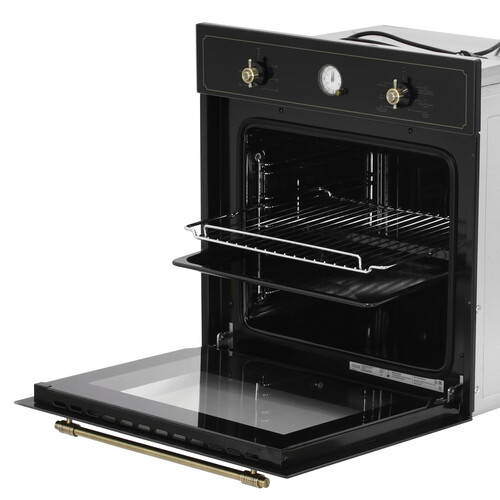Купить Электрический духовой шкаф DEXP Rustic 01 черный  9134722. Характеристики, отзывы и цены в Донецке