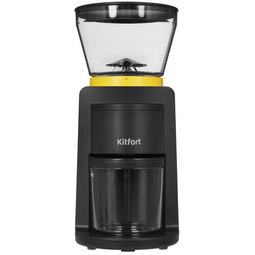Купить Кофемолка электрическая Kitfort КТ-7209-1 желтый  9063196. Характеристики, отзывы и цены в Донецке