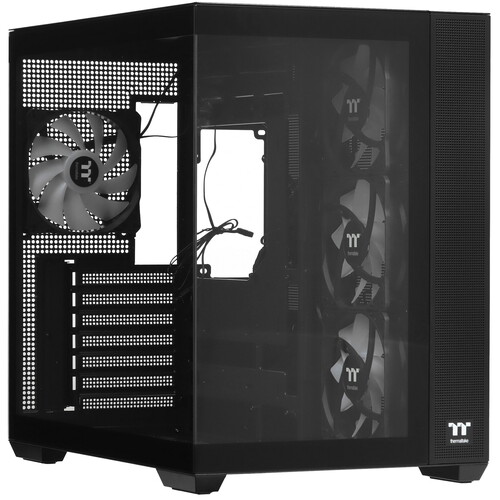 Купить Корпус Thermaltake View 380 TG ARGB Black  5462282. Характеристики, отзывы и цены в Донецке