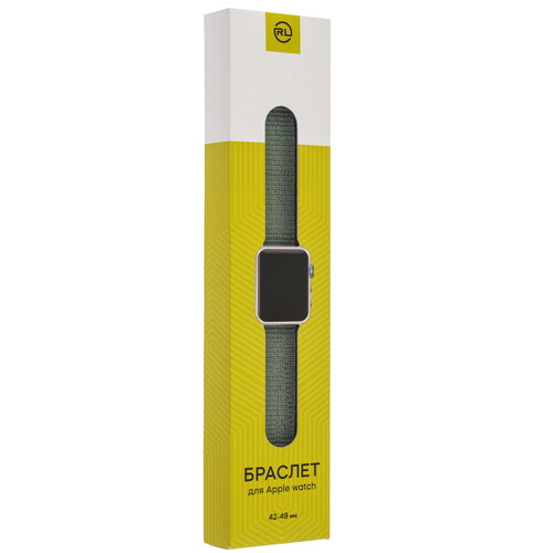 Купить Ремешок Red Line для Apple Watch 42/ 44/ 45mm зеленый  5607940. Характеристики, отзывы и цены в Донецке