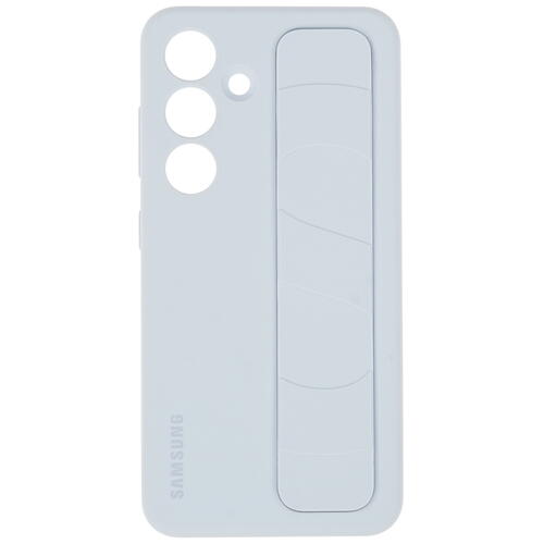 Купить Накладка  Samsung Standing Grip Case для Samsung Galaxy S24 голубой/оранжевый  9088009. Характеристики, отзывы и цены в Донецке
