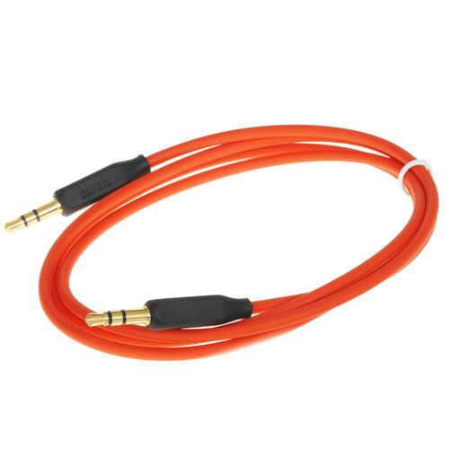 Купить Кабель   Hoco 3.5 mm jack - 3.5 mm jack красный  5452322. Характеристики, отзывы и цены в Донецке