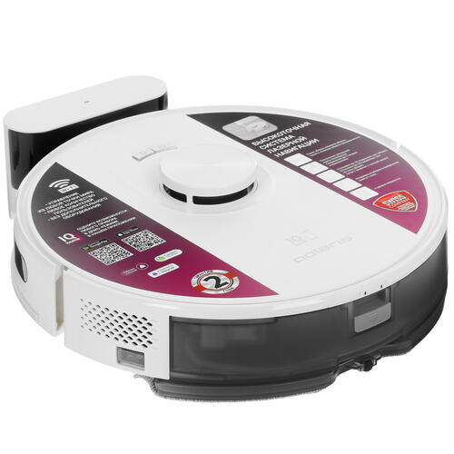 Купить Робот-пылесос Polaris PVCR 5001 WIFI IQ Home белый  9953736. Характеристики, отзывы и цены в Донецке