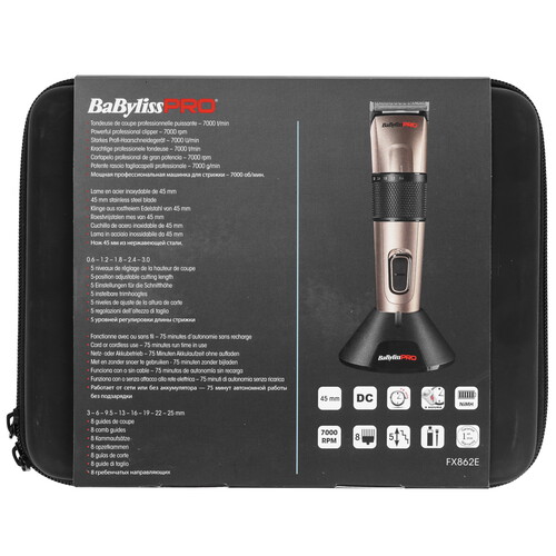 Купить Машинка для стрижки BaByliss FX862E бежевый/черный  5600259. Характеристики, отзывы и цены в Донецке