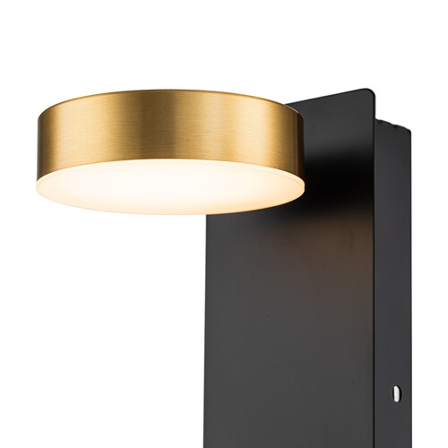 Купить Светильник настенный Freya FR5346WL-L5BBZ золотистый/черный  9169147. Характеристики, отзывы и цены в Донецке