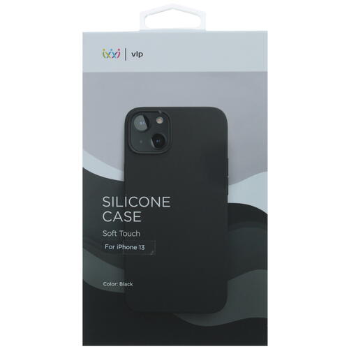 Купить Накладка  VLP Silicone Case для Apple iPhone 13 черный  4873277. Характеристики, отзывы и цены в Донецке