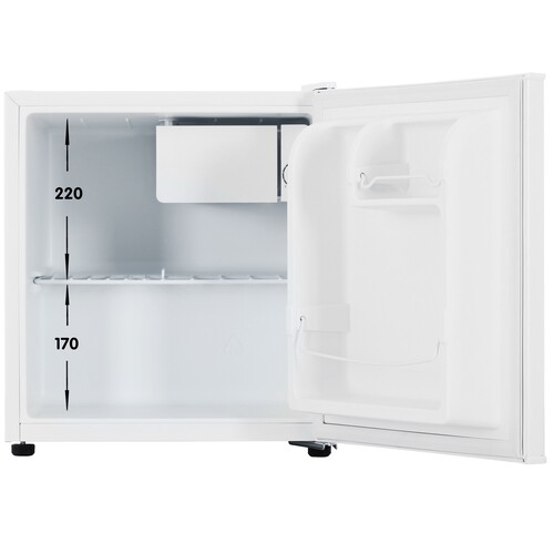 Купить Холодильник компактный   Oursson RF0480/WH белый  9078058. Характеристики, отзывы и цены в Донецке