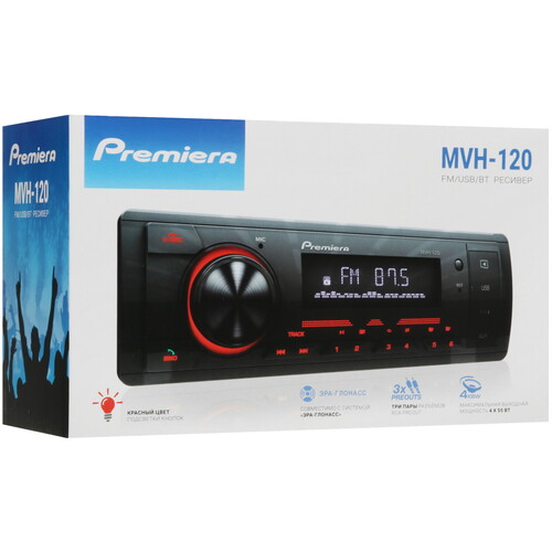 Купить Автопроигрыватель Premiera MVH-120  9162691. Характеристики, отзывы и цены в Донецке