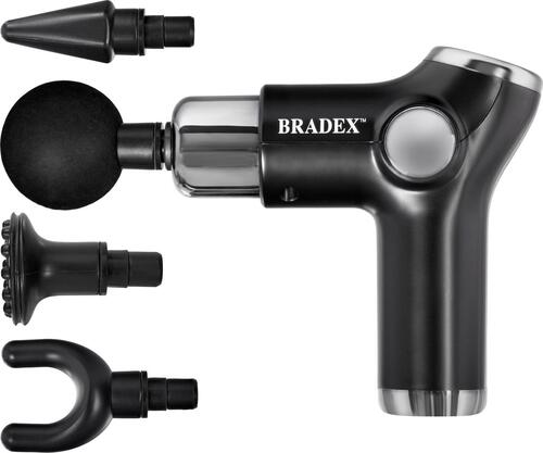 Купить Массажный пистолет Bradex KZ 1424 черный  9937996. Характеристики, отзывы и цены в Донецке