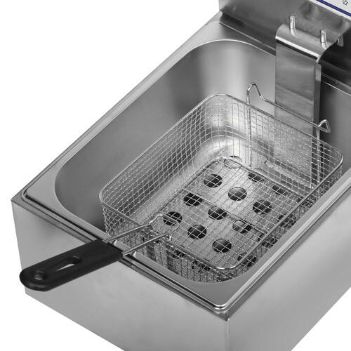 Купить Фритюрница VIATTO EF‑6L серебристый  9909638. Характеристики, отзывы и цены в Донецке