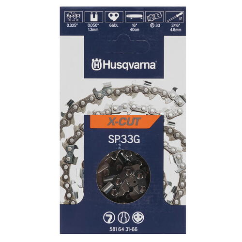 Купить Пильная цепь Husqvarna X-Cut 5816431-66  1264705. Характеристики, отзывы и цены в Донецке