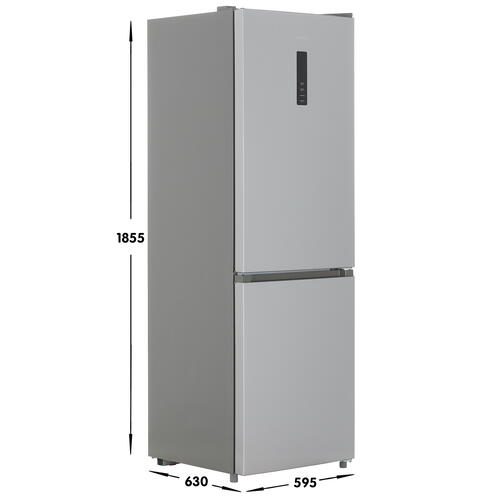 Купить Холодильник с морозильником  Nordfrost RFC 350D NFS серебристый  9944654. Характеристики, отзывы и цены в Донецке