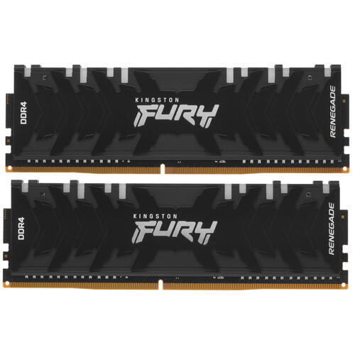 Купить Оперативная память Kingston FURY Renegade RGB [KF440C19RBAK2/16] 16 ГБ  5053507. Характеристики, отзывы и цены в Донецке