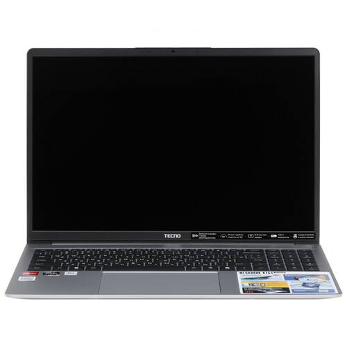 Купить 16" Ноутбук Tecno Megabook K16S серый  5499107. Характеристики, отзывы и цены в Донецке