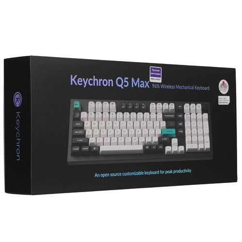 Купить Клавиатура  проводная + беспроводная Keychron Q5 Max  9310657. Характеристики, отзывы и цены в Донецке