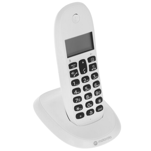 Купить Телефон беспроводной (DECT) Motorola C1001CB+  5470044. Характеристики, отзывы и цены в Донецке