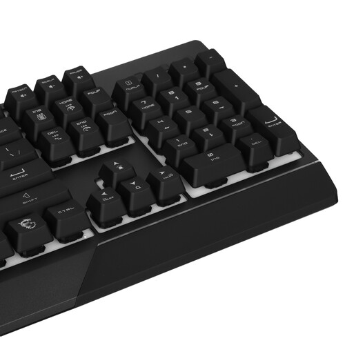 Купить Клавиатура+мышь  проводная  MSI VIGOR GK30 COMBO черный  9277672. Характеристики, отзывы и цены в Донецке