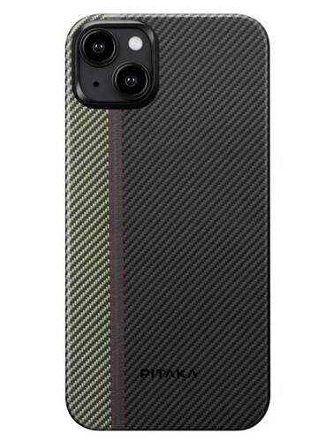 Купить Накладка  Pitaka MagEZ Case 4 для Apple iPhone 15 серый/желтый  5480683. Характеристики, отзывы и цены в Донецке