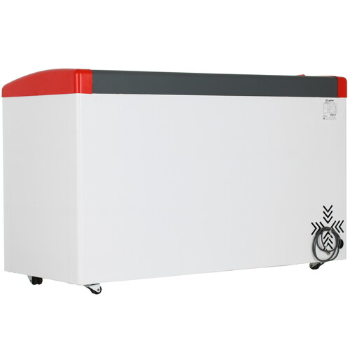 Купить Морозильный ларь Frostor Gellar FG 500 E белый, красный  1229595. Характеристики, отзывы и цены в Донецке