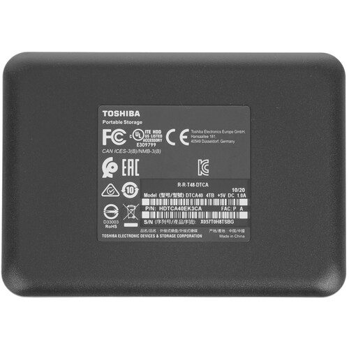 Купить 4 ТБ Внешний HDD Toshiba Canvio Advance [HDTCA40EK3CA]  4714459. Характеристики, отзывы и цены в Донецке