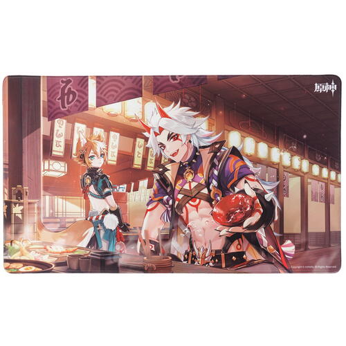 Купить Коврик Genshin Impact Desk Mat Oni Royale  разноцветный  5435918. Характеристики, отзывы и цены в Донецке