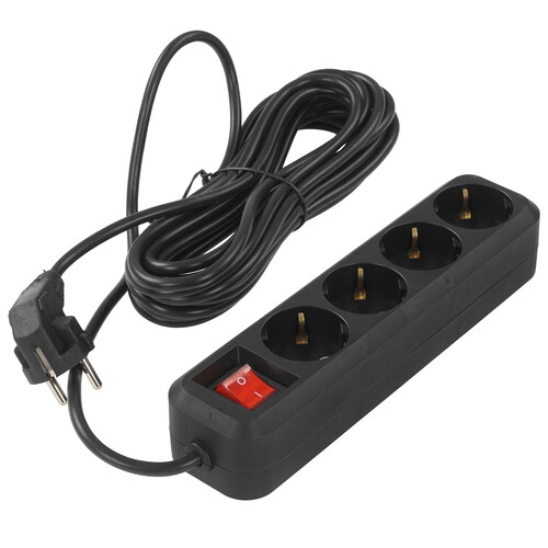 Купить Удлинитель TDM ELECTRIC Народный SQ1303-1128 черный  9277226. Характеристики, отзывы и цены в Донецке