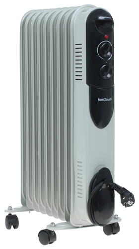 Купить Масляный обогреватель Neoclima NC 9309 белый  1268098. Характеристики, отзывы и цены в Донецке