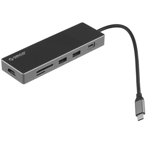 Купить Док-станция ORICO DM-9P-BK-BP серый  5471131. Характеристики, отзывы и цены в Донецке
