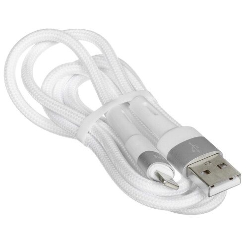 Купить Кабель круглый TFN Lightning 8-pin - USB 2.0 Type-A белый 1.2 м  9282230. Характеристики, отзывы и цены в Донецке