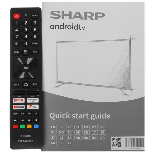 Купить 55" (139 см) Телевизор Sharp 55FP1EA серебристый  5431348. Характеристики, отзывы и цены в Донецке