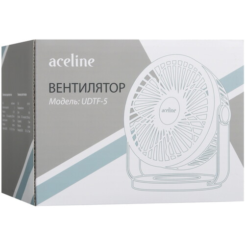 Купить Вентилятор Aceline UDTF-5  белый  5433007. Характеристики, отзывы и цены в Донецке