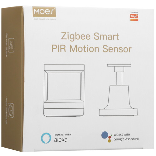 Купить Датчик MOES Zigbee Smart PIR Motion Sensor ZB-IS  9161852. Характеристики, отзывы и цены в Донецке
