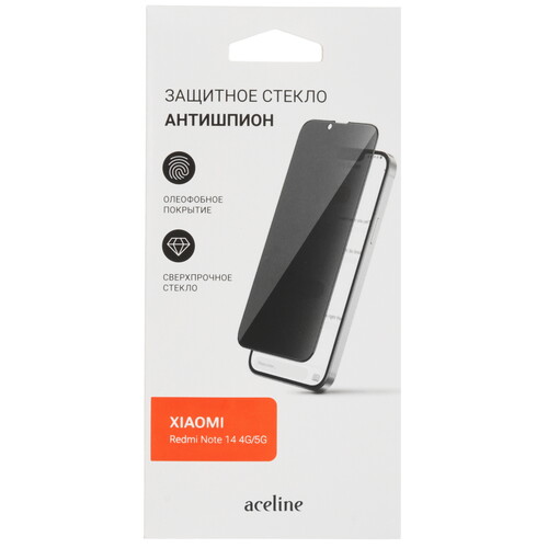 Купить Защитное стекло Aceline для экрана Xiaomi Redmi Note 14 4G/ 5G  5638222. Характеристики, отзывы и цены в Донецке