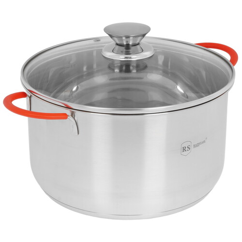 Купить Кастрюля Rainstahl RS\CS 2106-24 6.5 л 24 см серебристый  9151770. Характеристики, отзывы и цены в Донецке