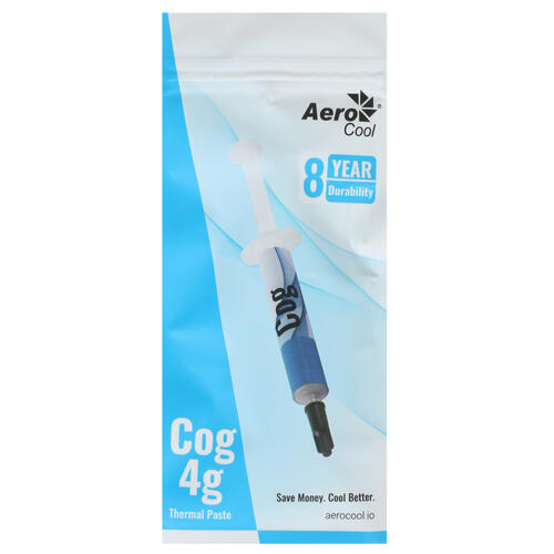 Купить Термопаста AeroCool Cog 4g  1684947. Характеристики, отзывы и цены в Донецке