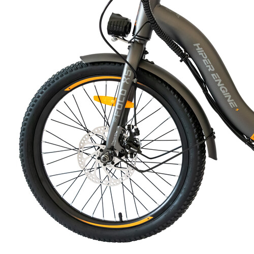 Купить Электровелосипед HIPER ENGINE FOLD X5 серый  5490008. Характеристики, отзывы и цены в Донецке