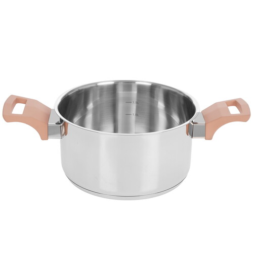 Купить Кастрюля Werner Eletto 51870 2.4 л 18 см серебристый  9223405. Характеристики, отзывы и цены в Донецке