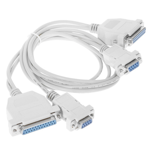 Купить Кабель Cablexpert COM (RS232) 25-pin, COM (RS232) 9-pin - COM (RS232) 25-pin, COM (RS232) 9-pin белый  5453866. Характеристики, отзывы и цены в Донецке