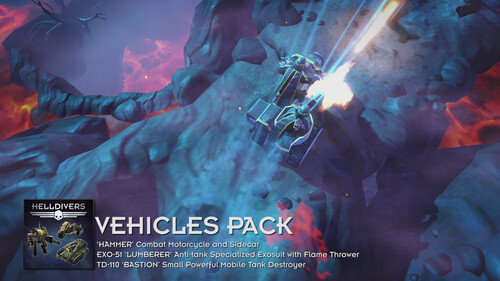 Купить Дополнение для игры HELLDIVERS Vehicles Pack (Steam)  5484328. Характеристики, отзывы и цены в Донецке