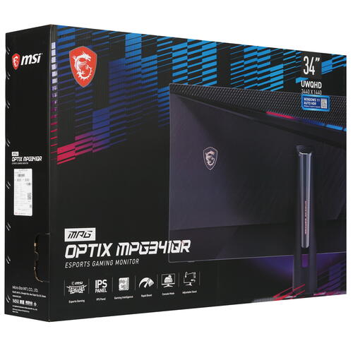 Купить 34" Монитор MSI Optix MPG341QR черный  5092742. Характеристики, отзывы и цены в Донецке