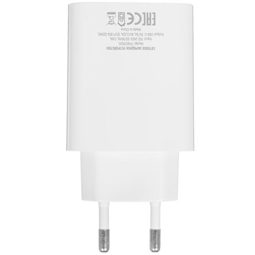 Купить Сетевое зарядное устройство TFN RAPID Type-C PD 20W белый  4820264. Характеристики, отзывы и цены в Донецке